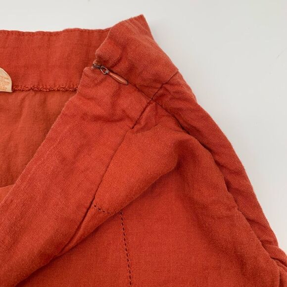 Anthropologie | Maeve | Rust Orange Women's Skirt | size 10 - Picture 5 of 8